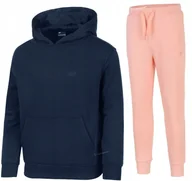 Dresy męskie - 4F OCIEPLANY DZIEWCZÄCY DRES KOMPLET BLUZA SPODNIE / rozm 164 - miniaturka - grafika 1
