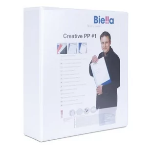 Segregator ofertowy PP A4 4RD/60 DONAU biały /2787654PL-09/ - Segregatory - miniaturka - grafika 1