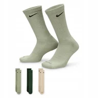Skarpetki damskie - Skarpety długie Nike Everyday Plus 3PAK (SX6888-994) 34-38EU - miniaturka - grafika 1