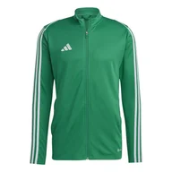 Bluzy sportowe męskie - Męska Bluza ADIDAS TIRO23 L TR JKT IC7875 – Zielony - miniaturka - grafika 1