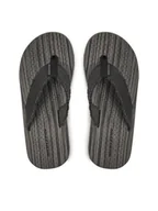 Klapki i japonki męskie - Skechers Japonki Tantric-Fritz 205098/BLK Czarny - miniaturka - grafika 1