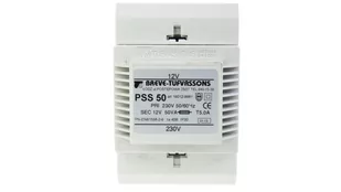 Breve Transformator 1-fazowy modułowy PSS 50VA 230/12V 16012-9981 - Zasilacze i transformatory - miniaturka - grafika 1