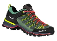 Moda i Uroda OUTLET - Damskie buty outdoorowe Salewa  WS MTN Trainer Lite GTX Feld Green/Fluo Coral  UK 6,5 - miniaturka - grafika 1
