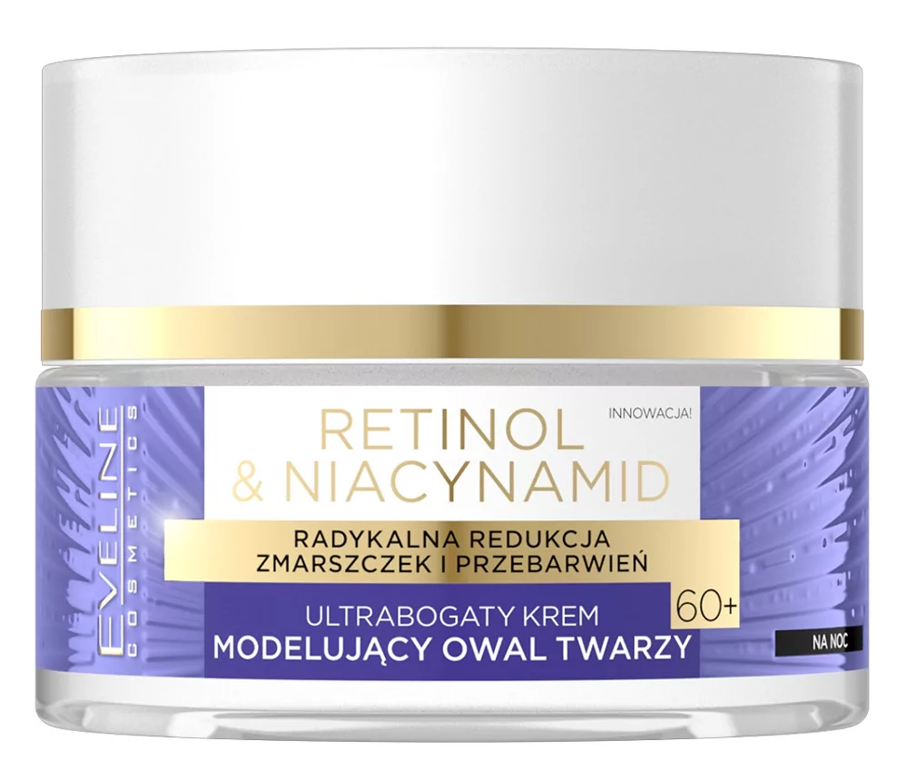 Eveline Retinol & Niacynamid - Krem na noc 60+ 50ml