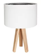 Lampy stojące - Macodesign Lampa stołowa Pepitka 010s-063, biała, 60 W - miniaturka - grafika 1