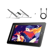 Akcesoria do tabletów graficznych - Monitor do tabletu graficznego XPPen Artist 13 2. generacji, wyświetlacz 13,3", 8192 poziomy nacisku, czarna podstawa typu C - miniaturka - grafika 1