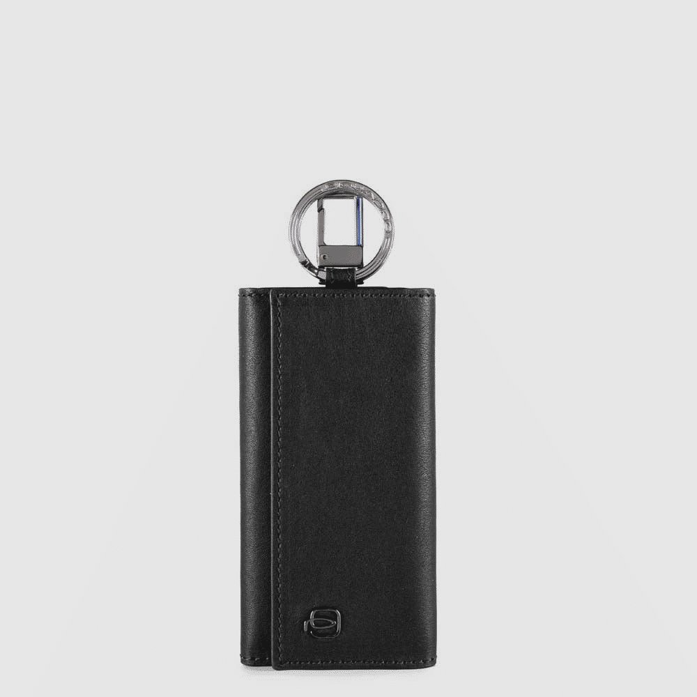 Portachiavi a 6 ganci Uomo piquadro PC1397B3-N Nero