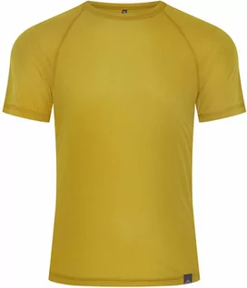 Koszulki sportowe damskie - Koszulka termoaktywna Fjord Nansen RIX K/R - Amber Yellow (ss7890) FN - grafika 1