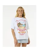 Koszulki męskie - Koszulka RIP CURL Cove Heritage Tee biały S - miniaturka - grafika 1