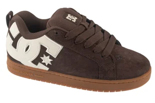 DC Shoes Court Graffik SE DC01665-200, Męskie, buty sneakers, Brązowy - Moda i Uroda OUTLET - miniaturka - grafika 1