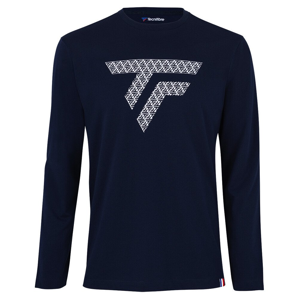 Koszulka męska Tecnifibre Pro Training Tee LS Navy XXL