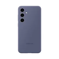 Etui i futerały do telefonów - Samsung Galaxy S24+ Plus Etui na telefon, silikonowe, pokrowiec ochronny w różnych kolorach, gładki chwyt, miękki i elegancki design, dopasowany krój, wersja amerykańska, EF-PS926TVEGUS, fioletowe - miniaturka - grafika 1