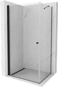 Kabiny prysznicowe - Mexen Pretoria kabina prysznicowa uchylna 90x110 cm, transparent, czarna - 852-090-110-70-00 - miniaturka - grafika 1