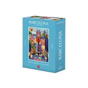 Artystyczne Puzzle Barcelona 1000 Elementów Krajobraz dla Dorosłych - Puzzle - miniaturka - grafika 1