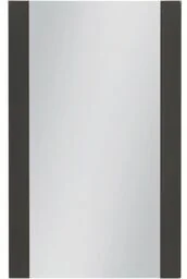 Lustro łazienkowe szare 50x80 cm FOKUS NEW - Lustra - miniaturka - grafika 1