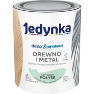 Emalie - Farba akrylowa Jedynka Deco&Protect Drewno i Metal Satynowy Połysk Zielony Jasny 0,7L - miniaturka - grafika 1