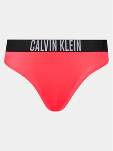Calvin Klein Swimwear Dół od bikini KW0KW02509 Czerwony - Stroje kąpielowe - miniaturka - grafika 1