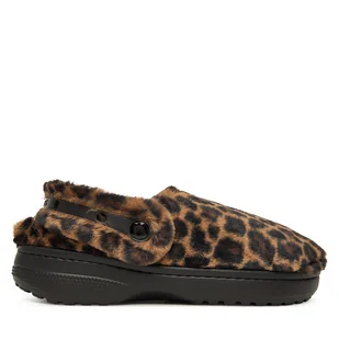 Kapcie Crocs Classic Unfurgettable Animal Clog 212002 Brązowy - Kapcie damskie - miniaturka - grafika 1