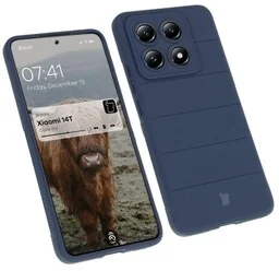 Bizon Pancerne etui Case Tur do Xiaomi 14T, granatowe - Etui i futerały do telefonów - miniaturka - grafika 1