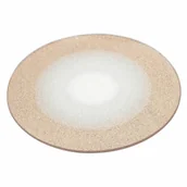 Świece - Podstawka pod świece złota szklana 20 cm - miniaturka - grafika 1