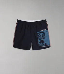 costume mare e piscina uomo napapijri v-galapagos np0a4gzb 1761 blu marine - Kąpielówki męskie - miniaturka - grafika 1