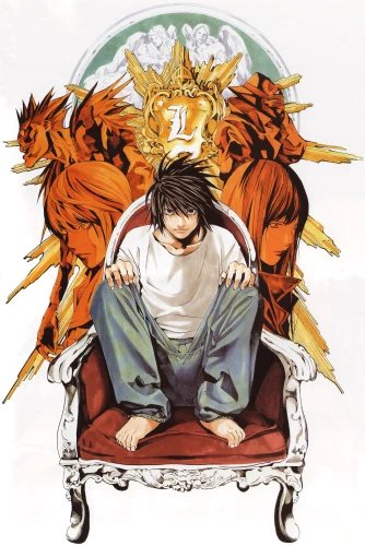 Plakat Anime Death Note DN_090 A1+ Custom Manga