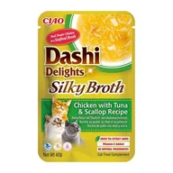 Przysmaki dla kotów - INABA CAT DASHI DELIGHTS SILKY CHICK.TUN&SCAL 40g - miniaturka - grafika 1