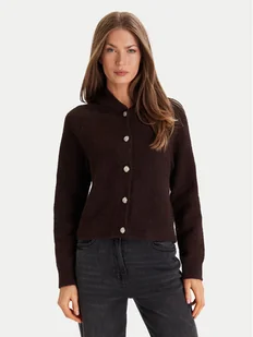 Morgan Sweter 252-MPACK Brązowy Regular Fit - Swetry damskie - miniaturka - grafika 1