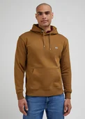Bluzy męskie - Męska bluza nierozpinana Lee PLAIN HOODIE L80YRF84 M - miniaturka - grafika 1