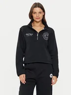 Bluzy damskie - Converse Bluza Retro 10027566-A01 Czarny Regular Fit - miniaturka - grafika 1