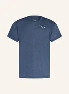 Koszulki męskie - Salewa T-Shirt Puez Melange Dry'ton blau - SALEWA - miniaturka - grafika 1