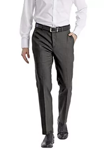 Spodenki męskie - Calvin Klein Męskie spodnie o kroju slim fit, szary, 31W / 30L - grafika 1