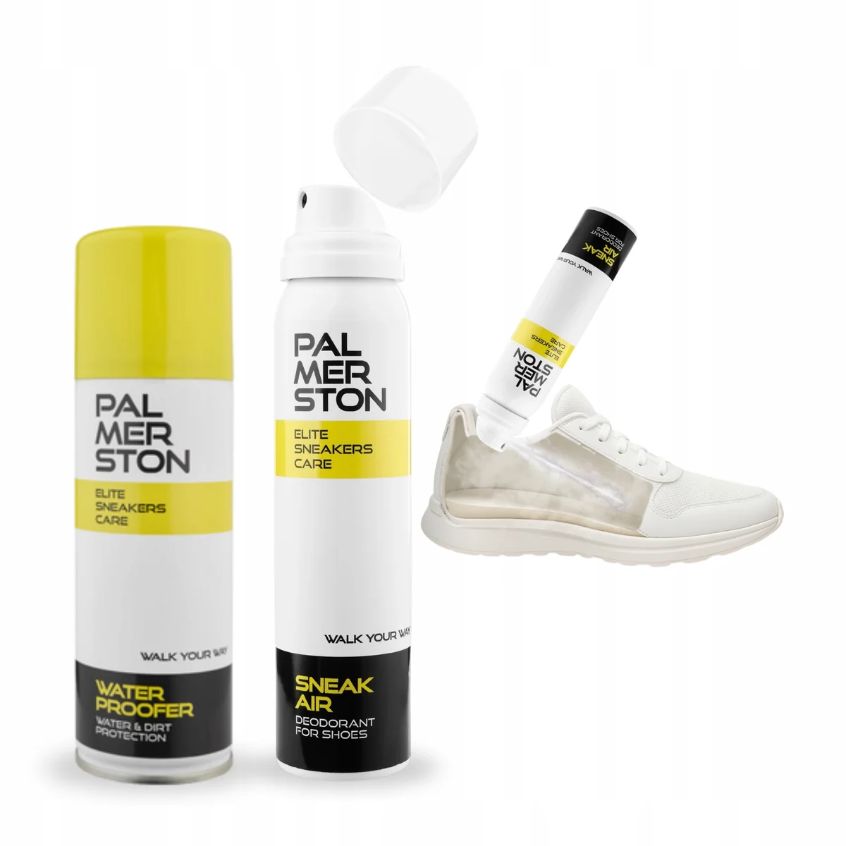 Spray do Odświeżania z Impregnatem WaterProofer do Butów Zestaw Palmerston