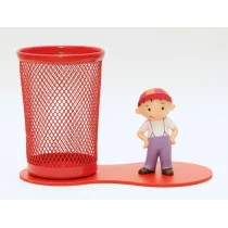 Tisso-Toys Tisso-Toys Przybornik biurkowy z figurką Lolek Klasyczny - Przybory szkolne - miniaturka - grafika 2