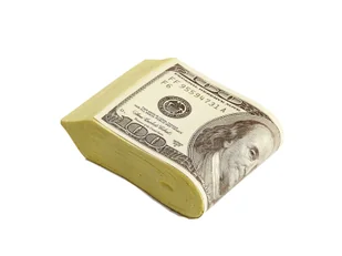 Zabawkowe pieniądze Dolary - 1 op. - Dodatki do strojów karnawałowych - miniaturka - grafika 1