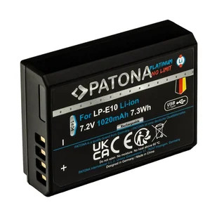PATONA 1404 bateria do aparatu/kamery Litowo-jonowa (Li-Ion) 1020 mAh - Akumulatory do aparatów dedykowane - miniaturka - grafika 1