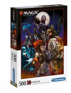 Puzzle - Clementoni Puzzle 500 elementów. Magic the Gathering - miniaturka - grafika 1