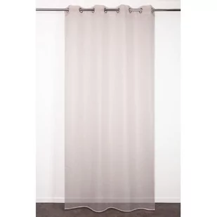 Firana Miranda na przelotkach 140 x 240 cm różowa - Firany - miniaturka - grafika 1
