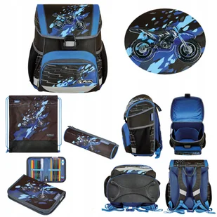 Herlitz Herlitz satchel Loop Plus CamouCross - Plecaki szkolne i tornistry - miniaturka - grafika 3