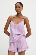 Piżamy damskie - Answear.LAB piżama damska kolor fioletowy - miniaturka - grafika 1