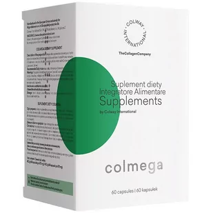 Colway Colmega kwasy Omega  suplement diety 60 kapsułek - Suplementy naturalne - miniaturka - grafika 1