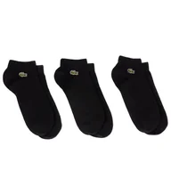 Skarpetki męskie - Skarpetki unisex Lacoste RA2917-8VM - czarne - miniaturka - grafika 1