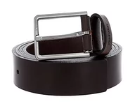 Paski - Calvin Klein Pasek męski 3,5 cm Essential Pas skórzany, Ciemny brąz, 115 (Taille fabricant: 110) - miniaturka - grafika 1