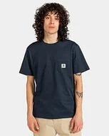 Koszulki męskie - Quiksilver Męska bluzka Basic Pocket Label Ss (1 opakowanie) - miniaturka - grafika 1