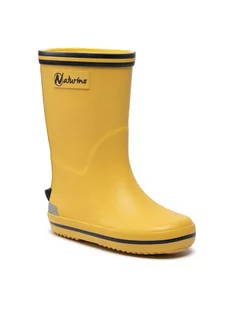 Buty dla dziewczynek - Kalosze Rain Boot 0013501128.01.9103 M Żółty - Naturino - grafika 1