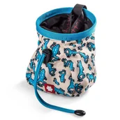 Sprzęt wspinaczkowy - Woreczek na magnezję Ocun LUCKY KID frog blue - miniaturka - grafika 1