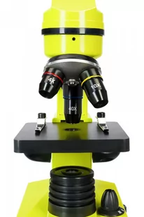 (CZ) Mikroskop Levenhuk Rainbow 2L żółty - Mikroskopy i lupy - miniaturka - grafika 4