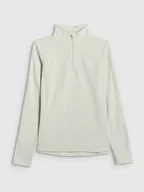 Bluzy damskie - 4F Bielizna termiczna polarowa (góra) damska - miętowa XXL - miniaturka - grafika 1