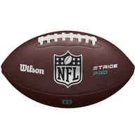 Piłka nożna - Wilson NFL Stride Pro Eco Football WF3007101XBBOF, unisex, piłki do futbolu amerykańskiego, Brązowe - miniaturka - grafika 1
