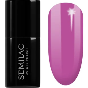 SEMILAC Lakier hybrydowy UV Hybrid 601 Neon Pink Crush 7ml - Lakiery hybrydowe - miniaturka - grafika 1